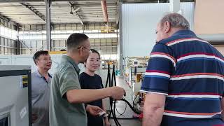 Client Inspection Machine in the Factory