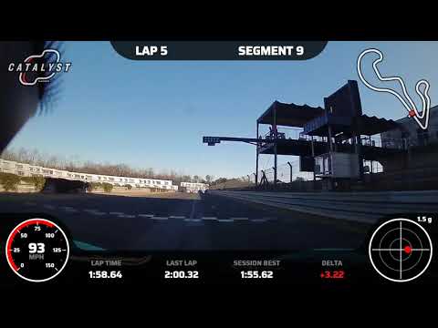 Lap at JZilla Track Day, Atlanta Motorsports Park