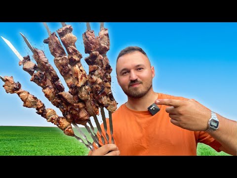 Shashlik like 500 years ago - recipe from a Russian village!