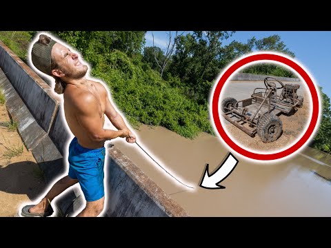 Recovering A Stolen Go Kart While Magnet Fishing (Epic Recovery)