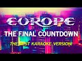 EUROPE - THE FINAL COUNTDOWN (KARAOKE WITH THE ORIGINAL BACKING VOCALS!)