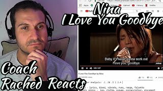 Vocal Coach Reaction + Analysis - Nina - I Love You Goodbye