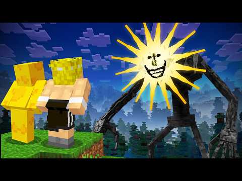 Sobreviví al HOMBRE Del SOL en Minecraft