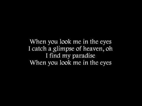 Jonas Brothers - When You Look Me In The Eyes (Lyrics on Screen)