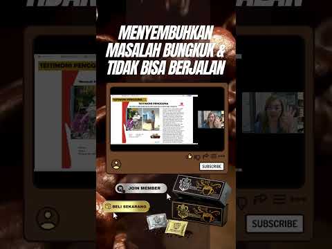Sembuhkan Masalah Bungkuk dan Tidak Bisa Jalan