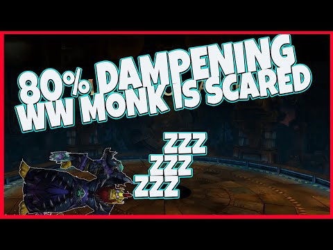 This Windwalker Monk is Scared of Naked Destruction Warlock - 80% Dampening Match - BuaLock Arenas