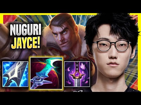 NUGURI IS SO CLEAN WITH JAYCE! - Nuguri Plays Jayce TOP vs Lucian! | Season 2022