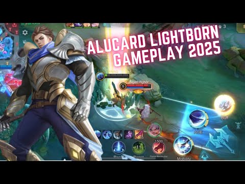 Alucard lightborn skin gameplay￼ after revamp 2025/solo rank push￼