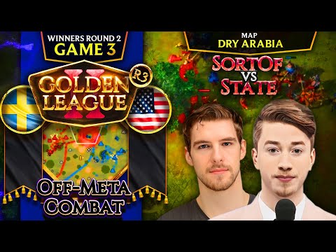 ⭐SortOf vs State G3 - Golden League II - Off-Meta Combat