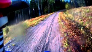 preview picture of video 'Yamaha YZ125 Trail Riding ContourHD'