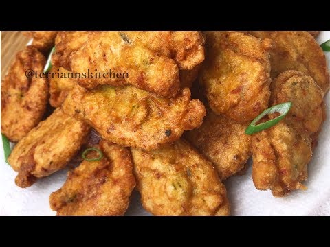 HOW TO MAKE ACCRA/ SALTFISH FRITTERS || TERRI-ANN’S KITCHEN
