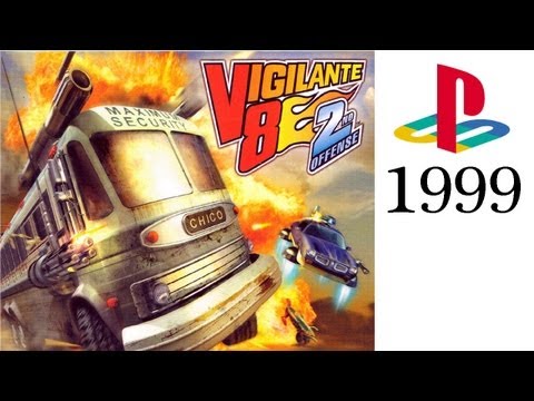 Vigilante 8 2nd Offense Gameplay PS1 HD