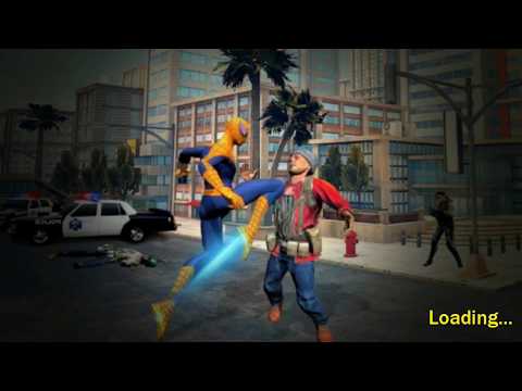 New Flying Spider Iron Rope Superhero Adventure | Spider Superhero Street Fight | Android GamePlay