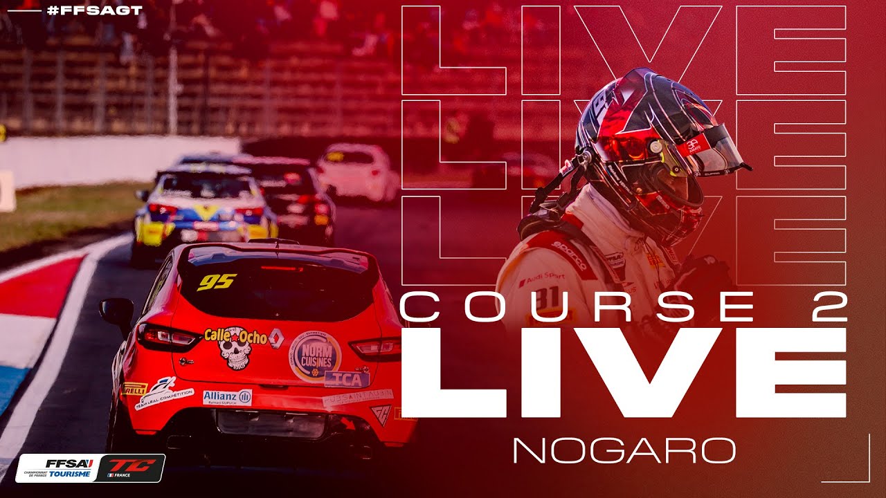 LIVE &ndash; Course 2 &ndash; Championnat de France FFSA Tourisme &ndash; Nogaro 2025