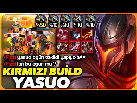 4 CLOUD DRAGON RED BUILD YASUO!! A MIND-BLOWING VIDEO!! I WAS DRAINED IN SWEAT | Ogün Demirci
