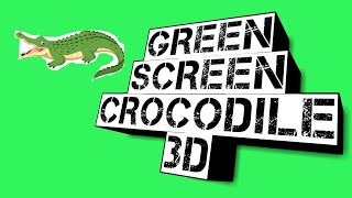 Download lagu Green Screen Animation Buaya  3D no copyright mp3