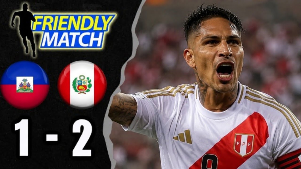 🔴🇨🇦 GOAL BY JAIRO VÉLEZ | Haiti 1-2 Peru | International Friendly 2026
