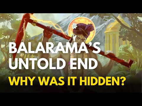 The Forgotten Death of Balarama | Krishna’s Brother’s Untold Story