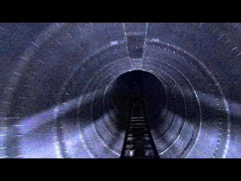 Psyké Underground front seat on-ride HD POV Walibi Belgium