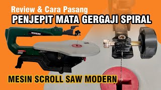 Download lagu Spiral Blade Saw Clamp Review for the Modern M-400A Scroll Saw Machine | Gunlar Channel mp3