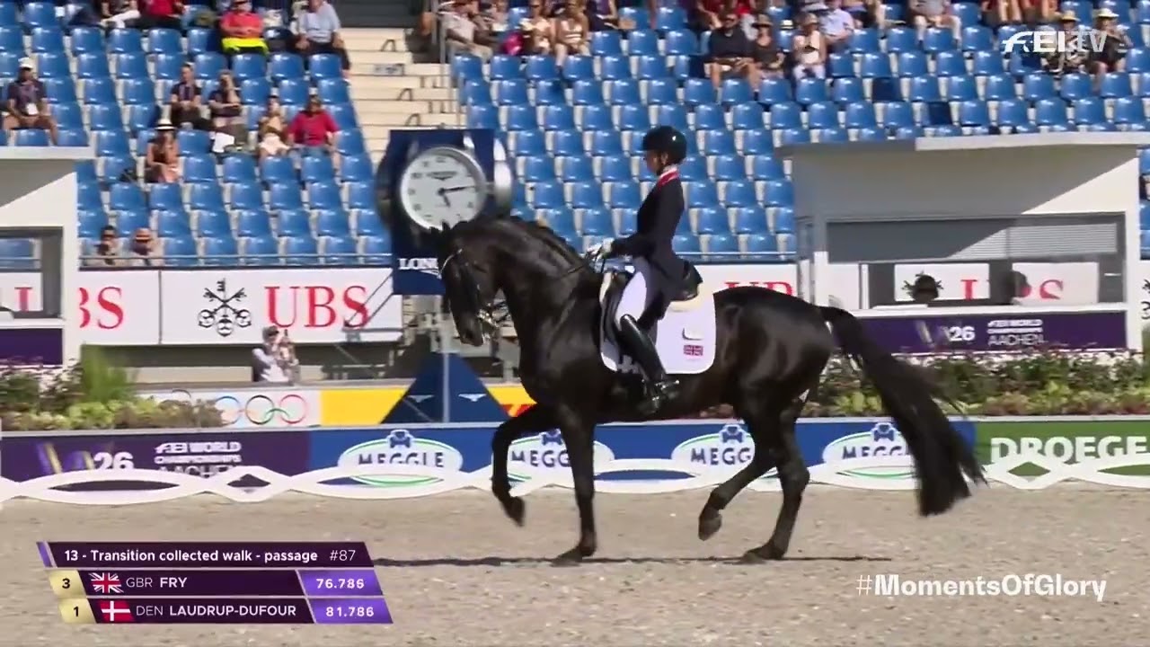 Aachen 2026: Dressage Grand Prix &ndash; Charlotte Fry and Glamourdale - YouTube