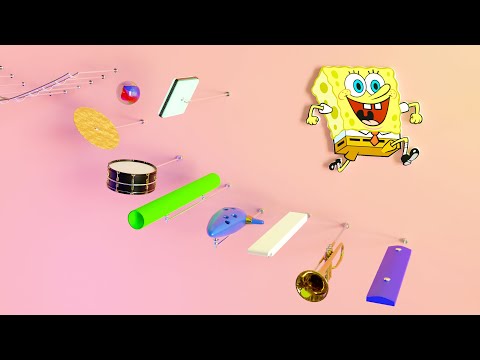 Marble Plays Spongebob Theme on Different Instruments!
