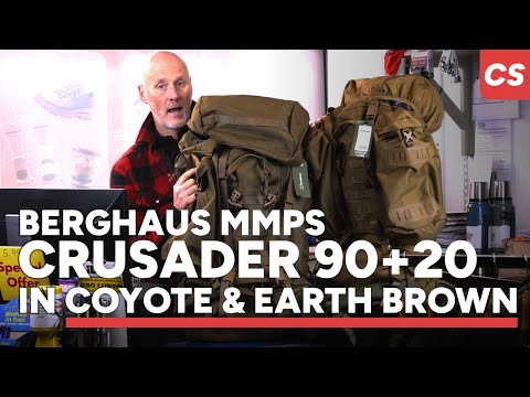 Berghaus MMPS Crusader 90+20 in Coyote & Earth Brown