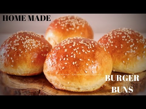 Bakery Quality Home Made Burger Buns | Morris Time Cooking