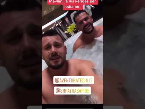 Mevlan Shaba dhe Shpat Kasapi te zhveshur ne xhakuzi ia marrin kenges…