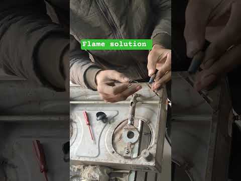 How to clean gas stove burner low flame/Gas stove/Low flame/Simple repair step