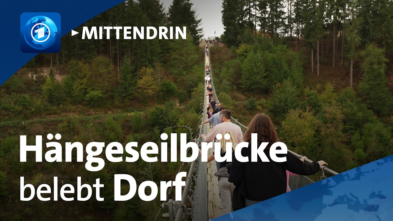 Mörsdorf: Neue Kita dank Touristenattraktion Geierlay-Brücke | tagesthemen mittendrin