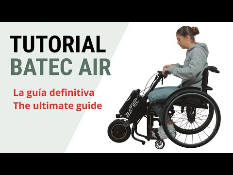 Descubre el handbike Batec Air: movilidad ligera y compacta.
