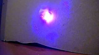 More blue ray fun - igniting a cap