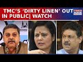 TMC Embarrassed As BJP Releases Leaked Videos Of Leader Altercations WhatsApp Chat Of Dirty Linen