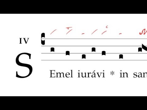 Communio: Semel iuravi in sancto meo