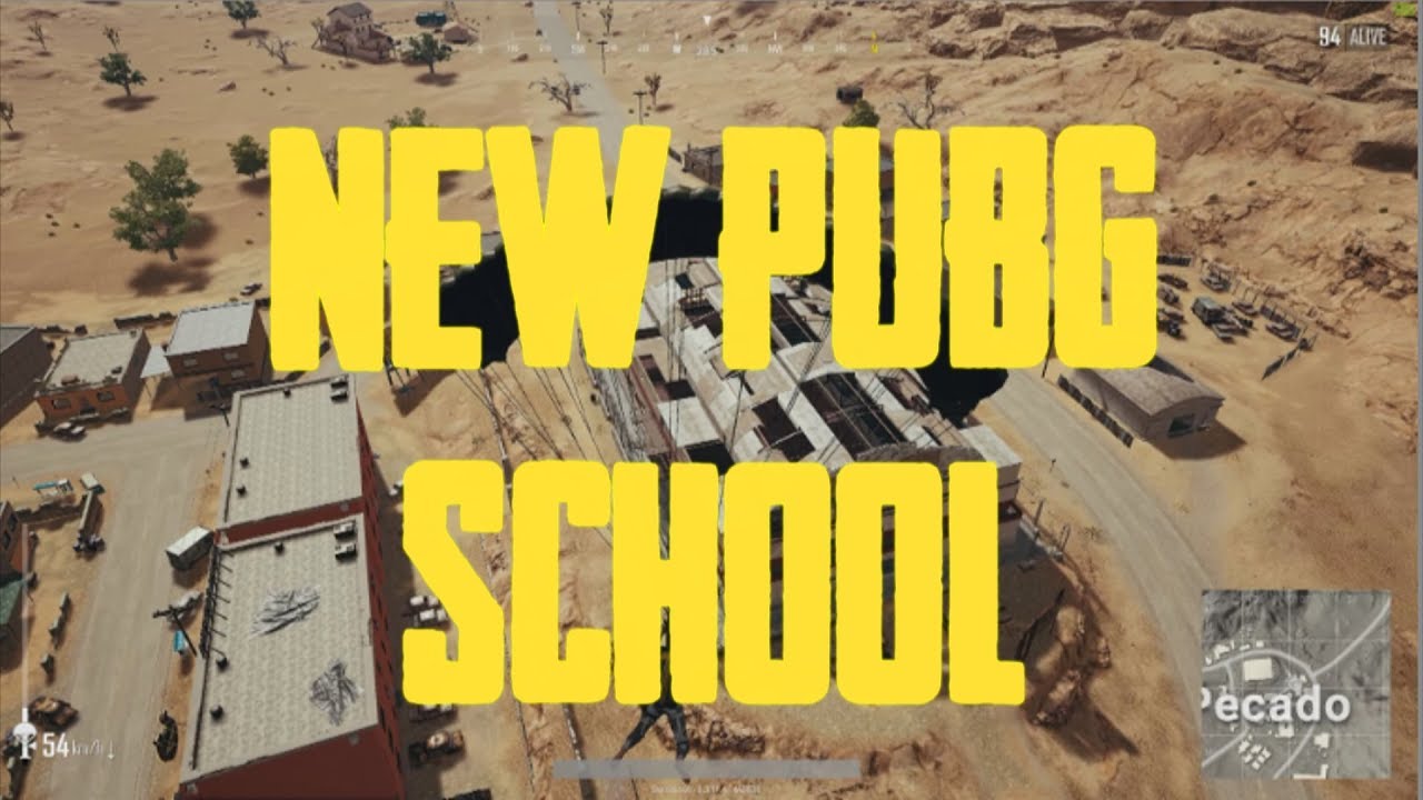 PUBG - Miramar - New School location (Gym) Insane Loot - YouTube