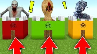 DO NOT CHOOSE THE WRONG SCP BASE in MINECRAFT! (SCP 173, SCP 096, SCP 811)