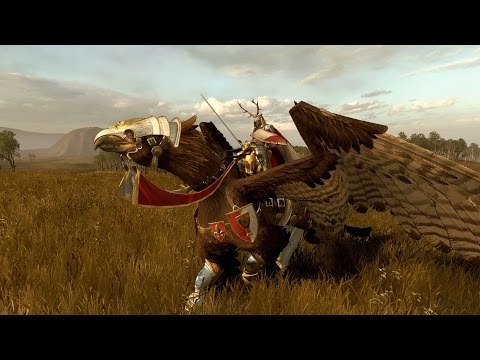 Charge of the Hippogryph Knights Total War Warhammer Cinematic Battle