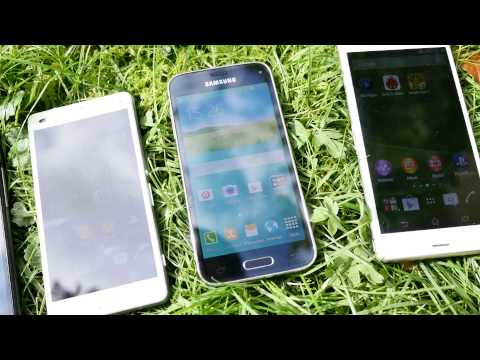 Sony Xperia Z3 Compact Display Test im Freien [4K Deutsch]