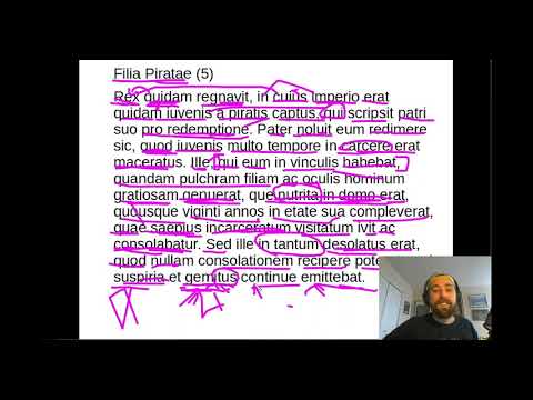 Reading and Explaining Latin : Gesta Romanorum, Filia Piratae