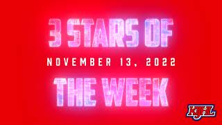 Instat KIJHL 3 Stars of the Week - November 13, 2022