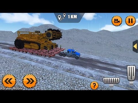 Heavy Cargo Trailer Truck Simulator 2019: Oversize Android Gameplay #4