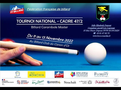 Tournoi Cadre 47/2 Masters - Finale - Brahim DJOUBRI / Willy GERIMONT [250]