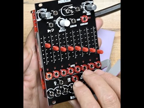 C.K. builds a Befaco Muxlicer eurorack module kit