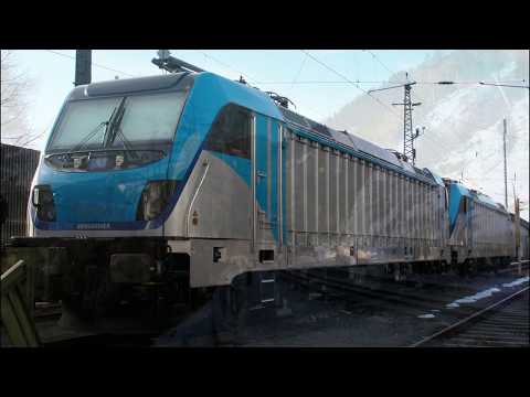 Brennerbahn  Nordrampe Januar 2015 by # EarvEnterprises 2015 ( Ferrovia del Brennero ) Railroad