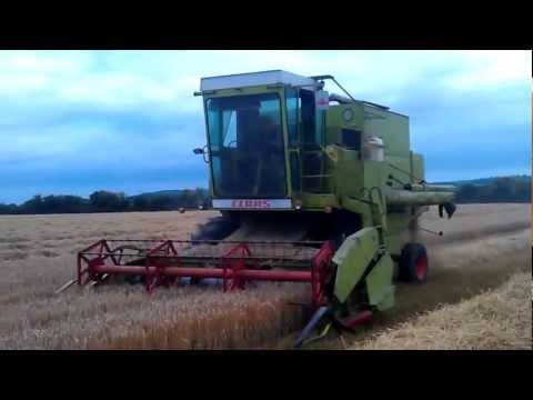 Class Dominator 80 spring barley, 2011