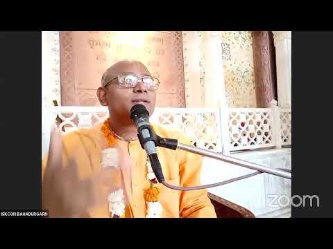 Srimad Bhagwatam class by H.G. Hayagriva prabhu ji at ISKCON BAHADURGARH 30TH JULY 2021