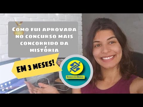 COMO PASSEI NO CONCURSO DO BANCO DO BRASIL-2021