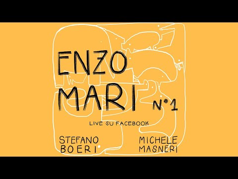 decamerette: 30/10 ore 18:00 - Enzo Mari N1 con Michele Masneri e Stefano Boeri