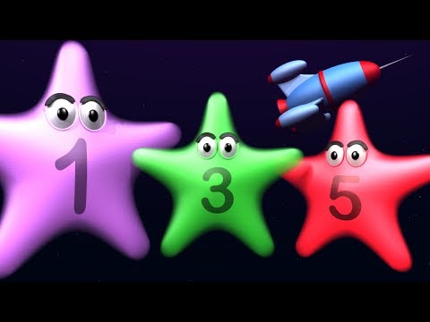 Stars Teach Odd and Even Numbers for Kids